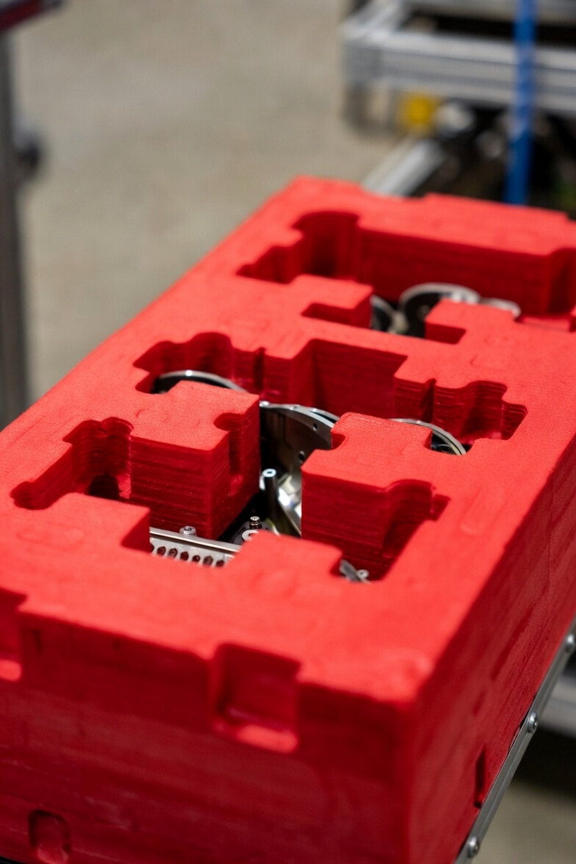 Aerospace Supplier Eliminates FOD Risk with Precision Die-Cut Foam Kitting